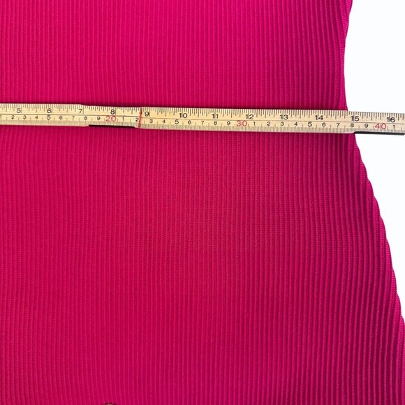 Babaton Aritzia Bodycon Squareneck Tank Dress Womens Size L‎ Pink Legally Blonde - Picture 8 of 11